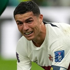 CRISTIANO RONALDO chorou teimosamente no estádio da Copa do Mundo do Catar